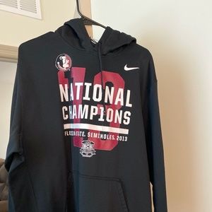 XXL FSU Nike 2013 National Championship Hoodie